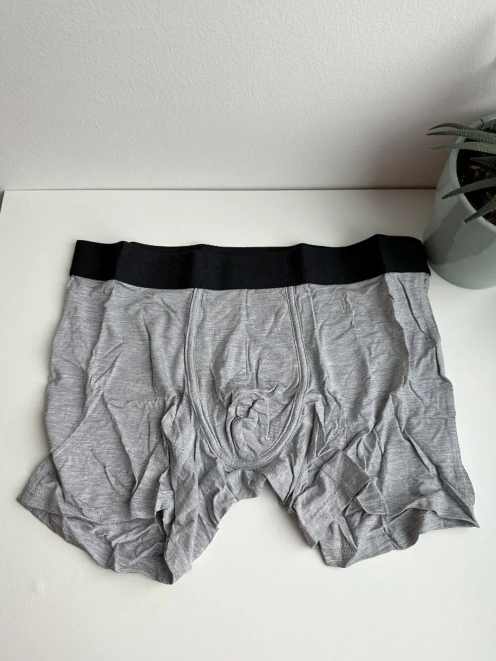 Shorty's Menswear - Hammock Boxer Brief - Gray (M)